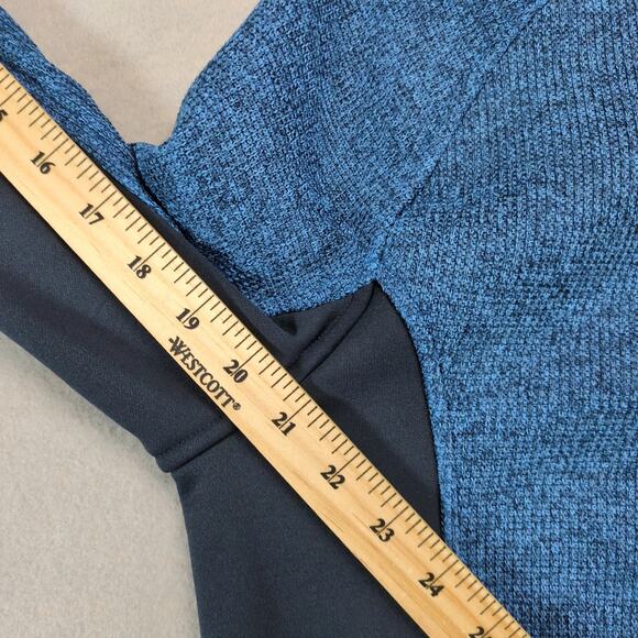 Spyder Outbound Mid-Weight 1/2 Zip Core Sweater Pullover Jacket Men's L Navy - Picture 6 of 10